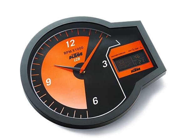 KTM Motorcycle Logo Stainless Steel Watch